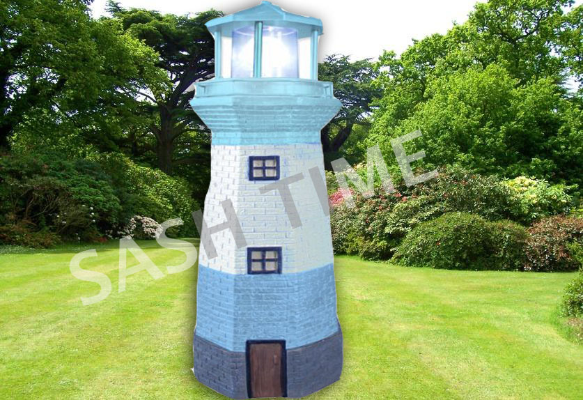 NEW-SOLAR-LIGHTHOUSE-BRIGHT-WHITE-LED-PATIO-DECKING-GARDEN-ROTATING 