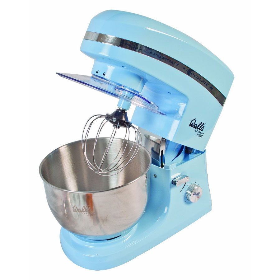 WALL'S ICE CREAM ELECTRIC 800W FOOD STAND MIXER BOWL & FOOD GUARD DOUGH