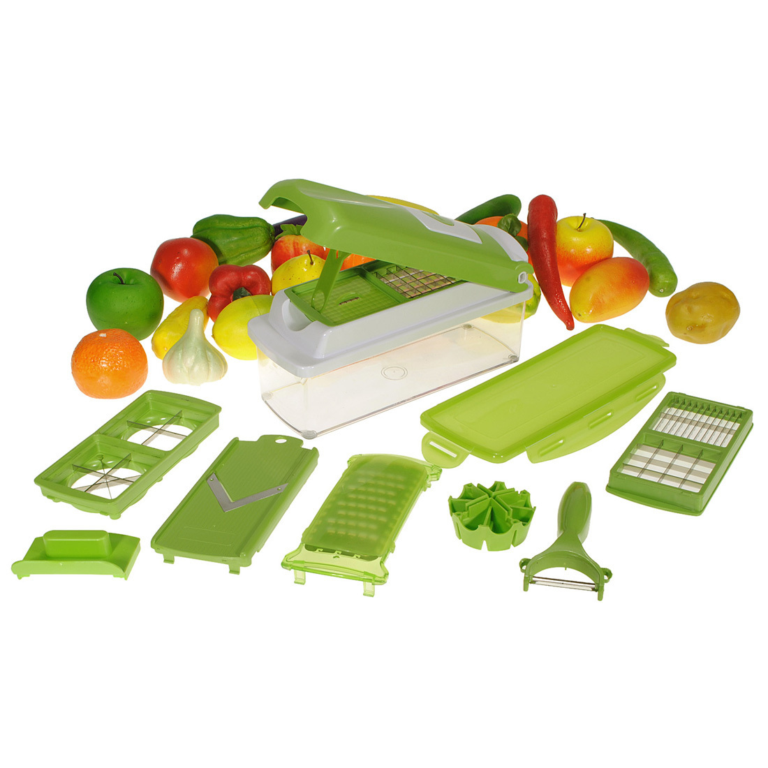 Super Slicer Plus Vegetable Fruit Nicer Peeler Dicer ...