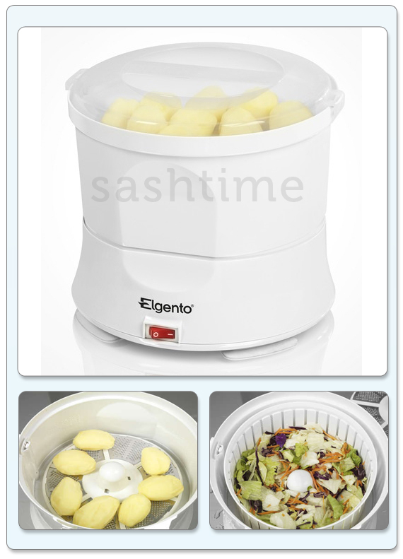 electric potato peeler and salad spinner