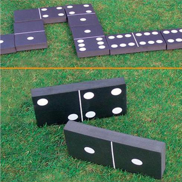 Garden Patio Giant Dominoes Outdoor Game For Kids Children & Family ...