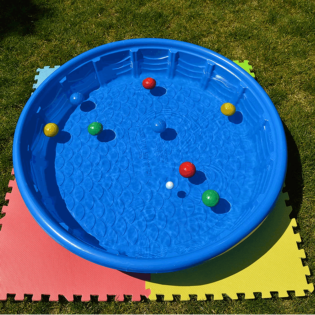 plastic sand pit paddling pool