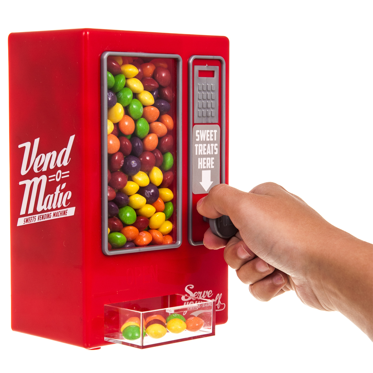 RETRO MINI SWEET VENDING MACHINE CHILDREN’S JELLY BEAN CANDY DISPENSER ...