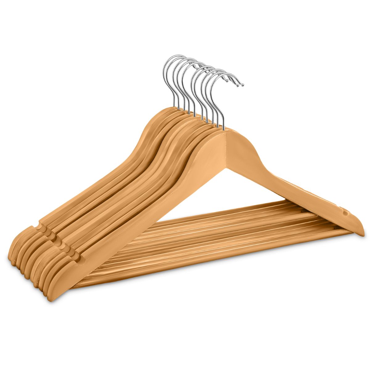 buy wooden clothes hangers