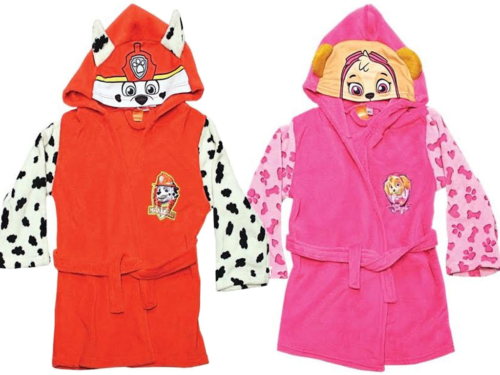 boys paw patrol dressing gown