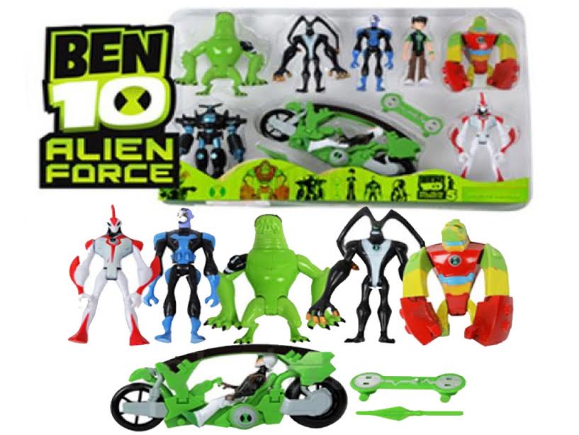 ben 10 omniverse alien x toys