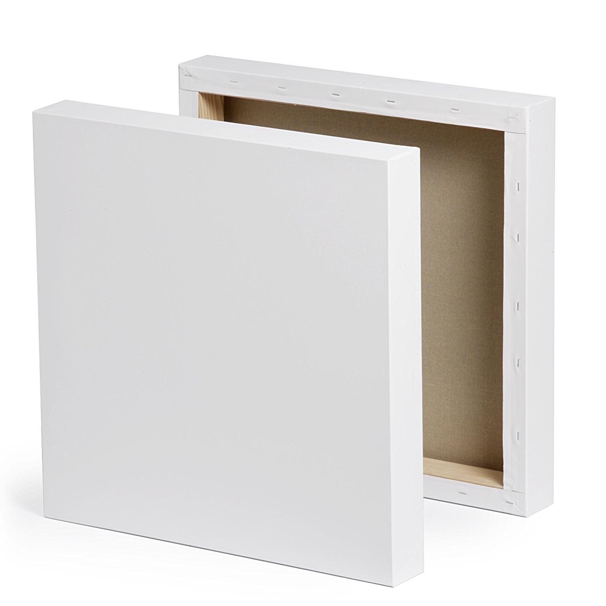 Blank Artist Canvas Art Board Plain Painting Stretched Framed White Large  40x50c