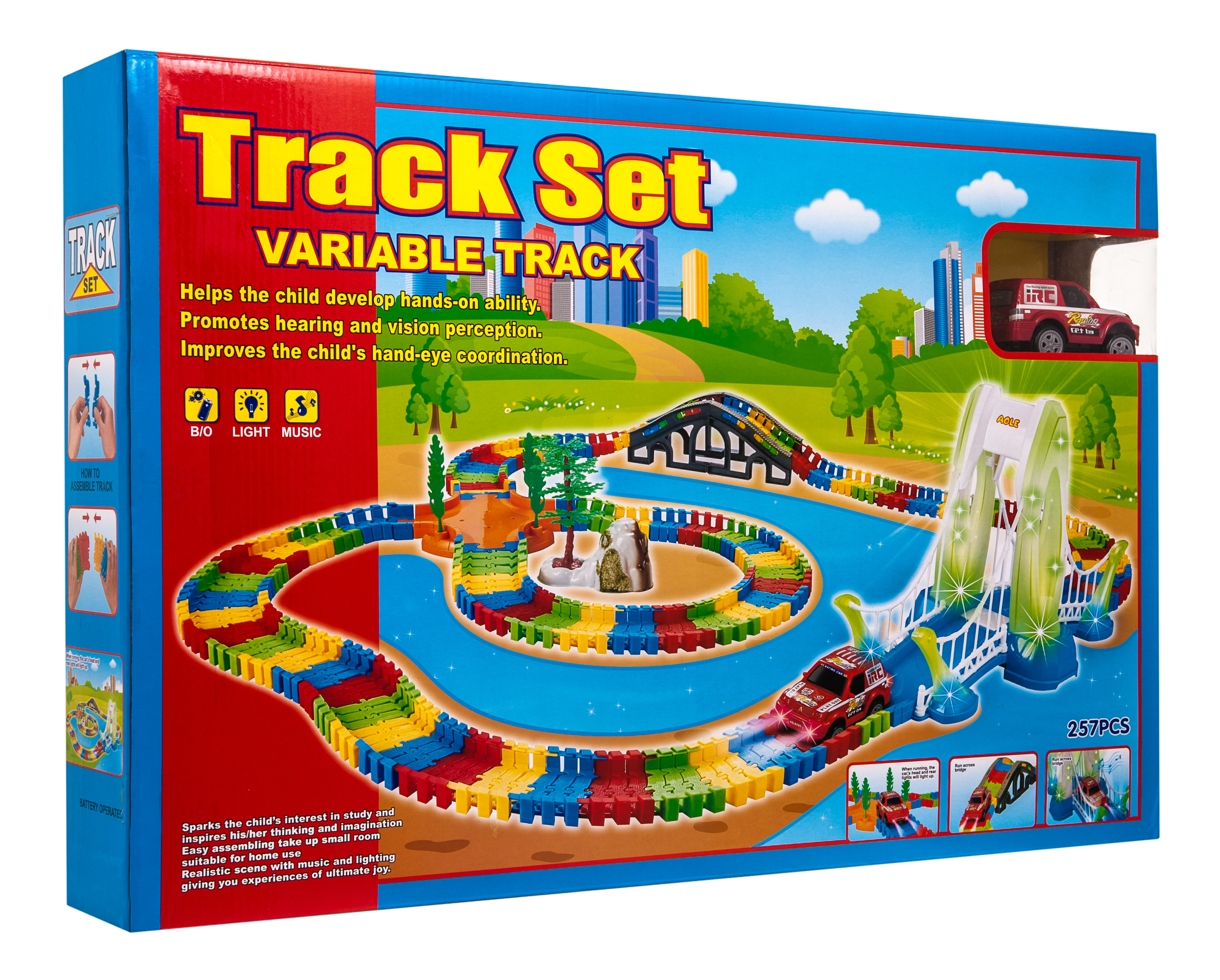 kids race track set