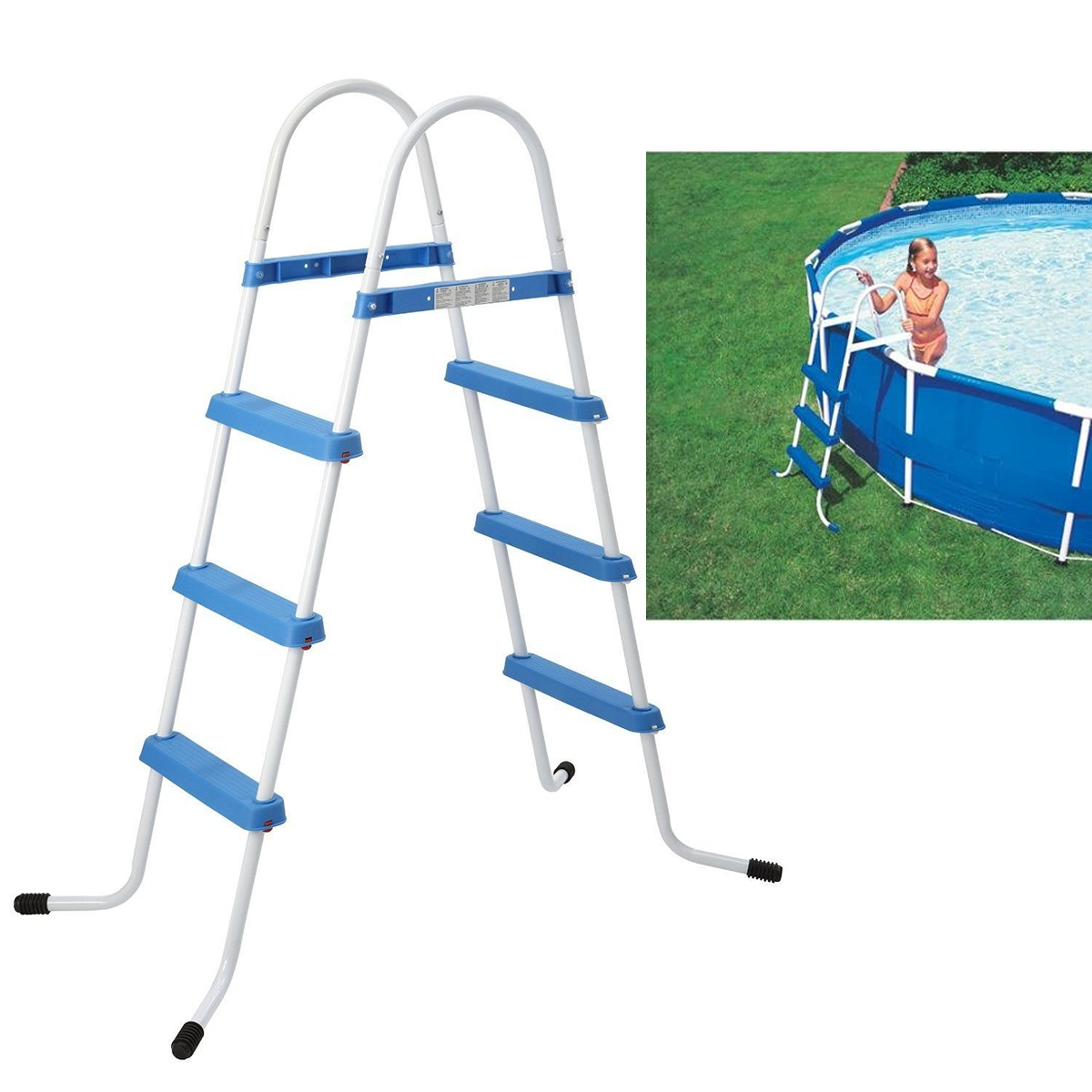 swimming pool ladders above ground