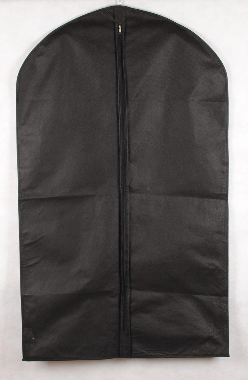 Set 5 of Black PEVA Garment Suit Covers Clothes Dress Bag Protector Zip ...