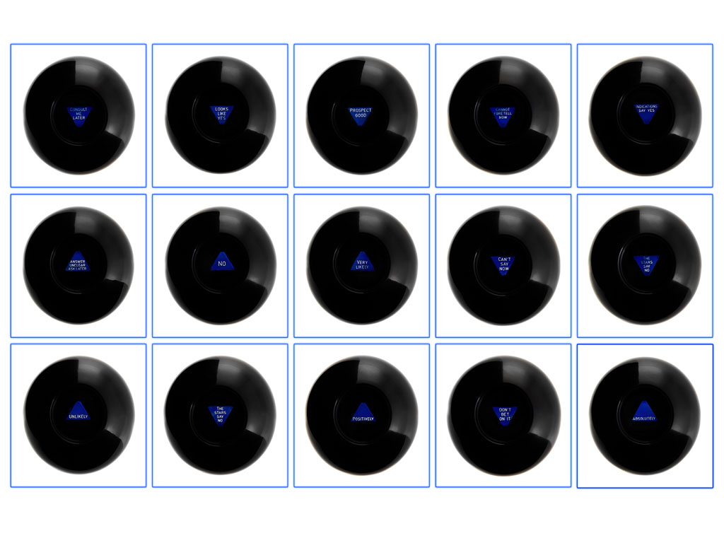 New Retro Magic Mystic 8 Ball Decision Making Fortune Telling Cool Toy Gift Toy Balls For